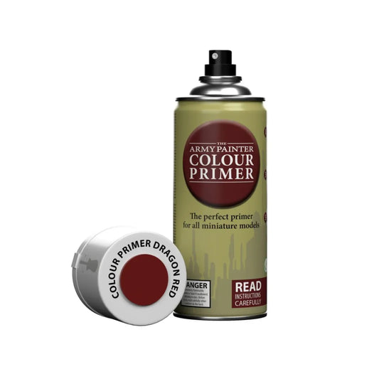 Army Painter Colour Primer: Dragon Red (400ml)