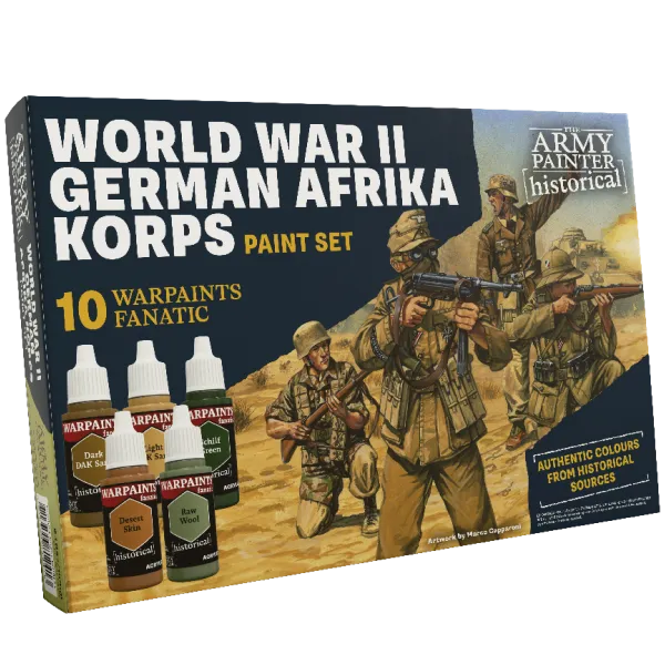 Army Painter - Historical: WWII German Afrika Korps Paint Set