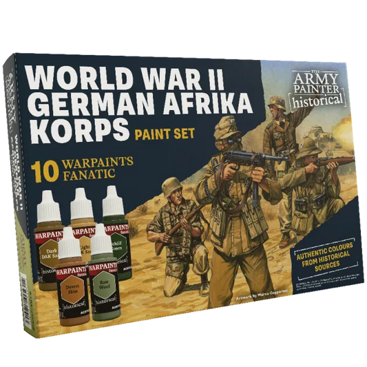 Army Painter - Historical: WWII German Afrika Korps Paint Set
