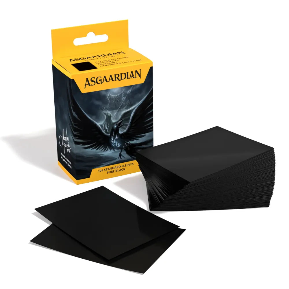 Asgaardian - Pure Black - Standard Sleeves (104)