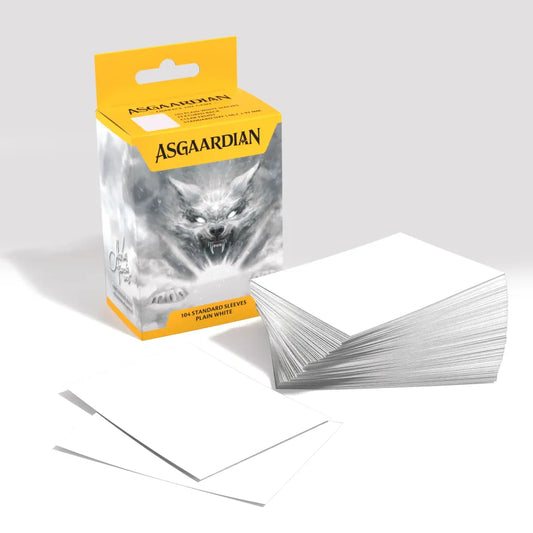 Asgaardian - Plain White - Standard Sleeves (104)