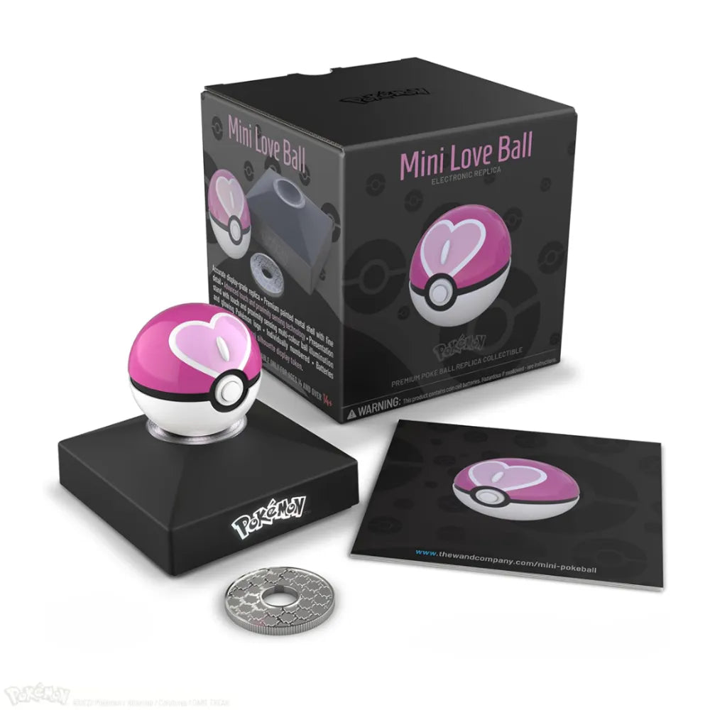 The Wand Company - Pokémon – Mini Love Ball Replica