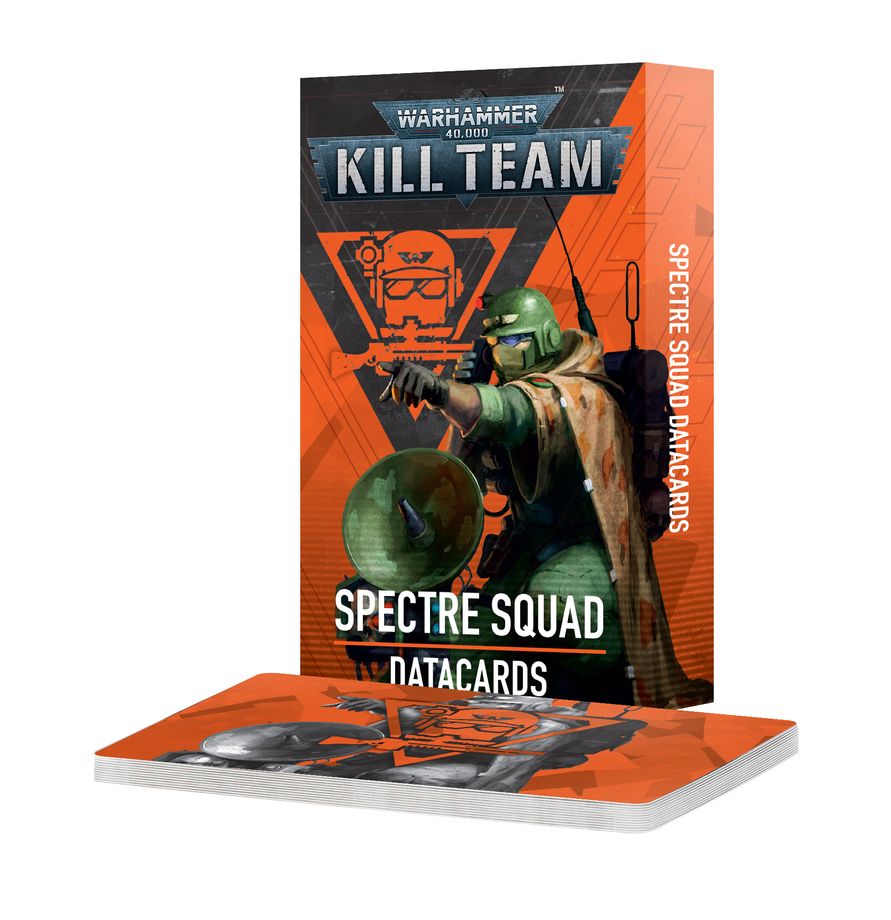 Warhammer 40.000 Kill team - Spectre Squad Datacards (Englisch)