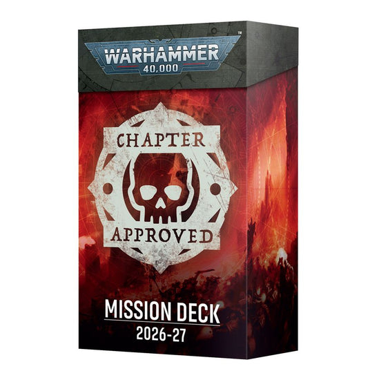 Warhammer 40.000 - Chapter Approved 2026-27: Mission Deck (Englisch)