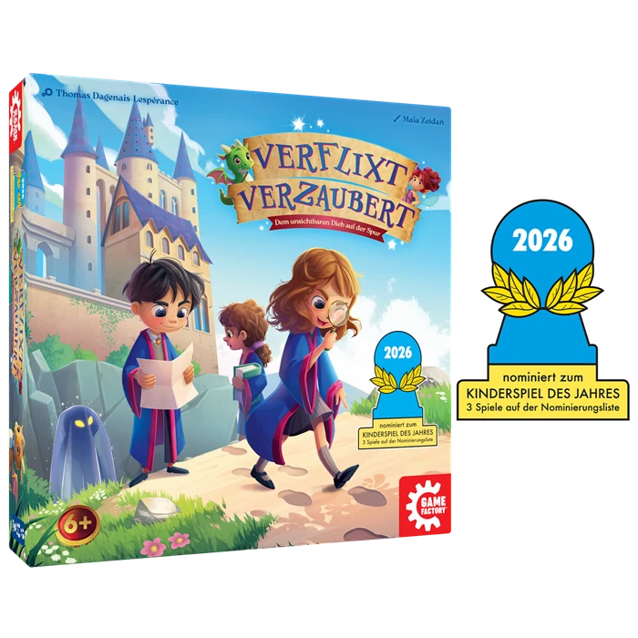 Game Factory - Verflixt Verzaubert - Kinderspiel des Jahres 2026