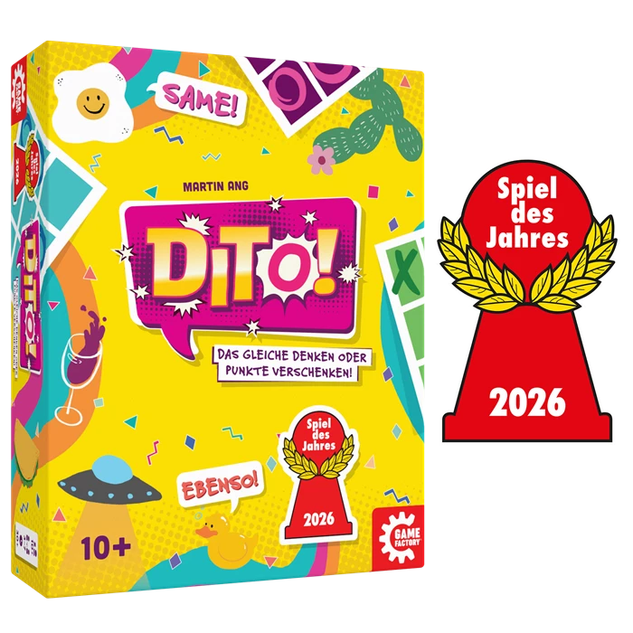 Game Factory  - Dito! - Spiel des Jahres 2026