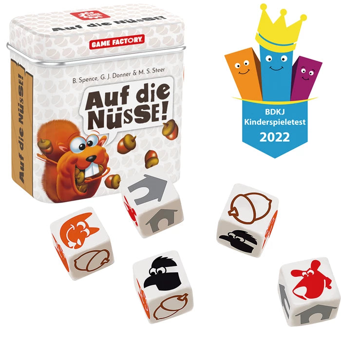 Game Factory - Auf die Nüsse! - Das knackige Würfelspiel