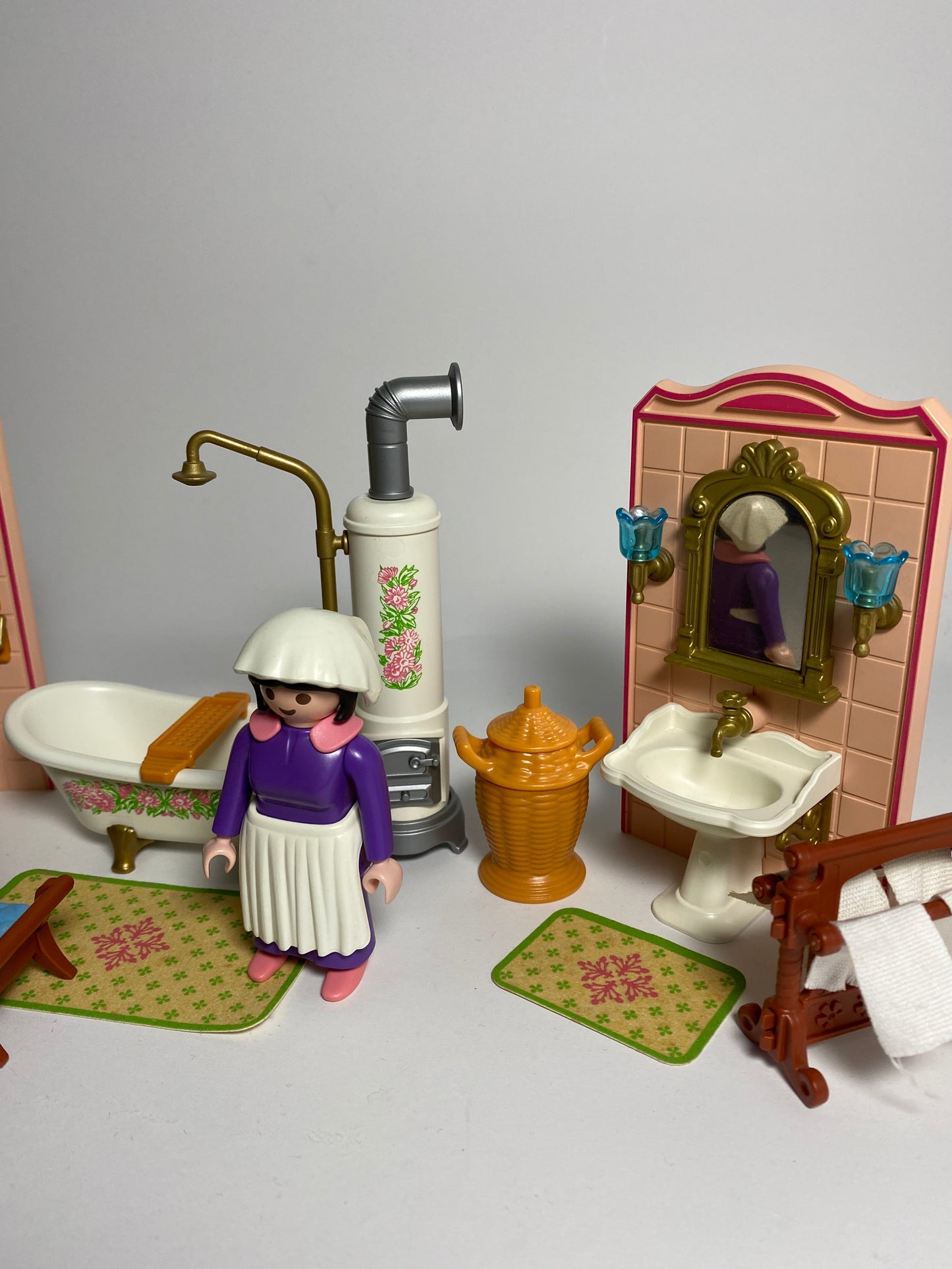 Playmobil Badezimmer - rosa Serie - Nostalgie - 5324