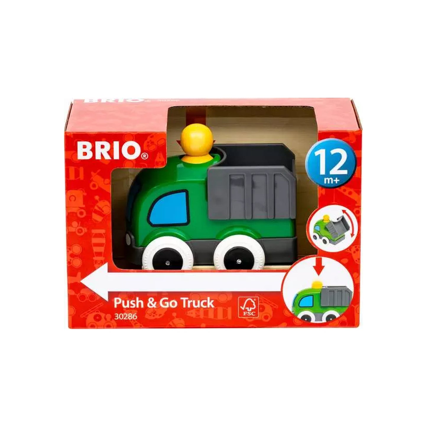 BRIO - 30286 - Push & Go LKW