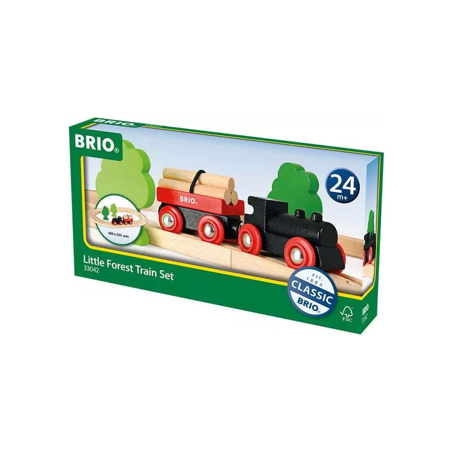 BRIO Classic Railway - 33042 - Bahn Starterset