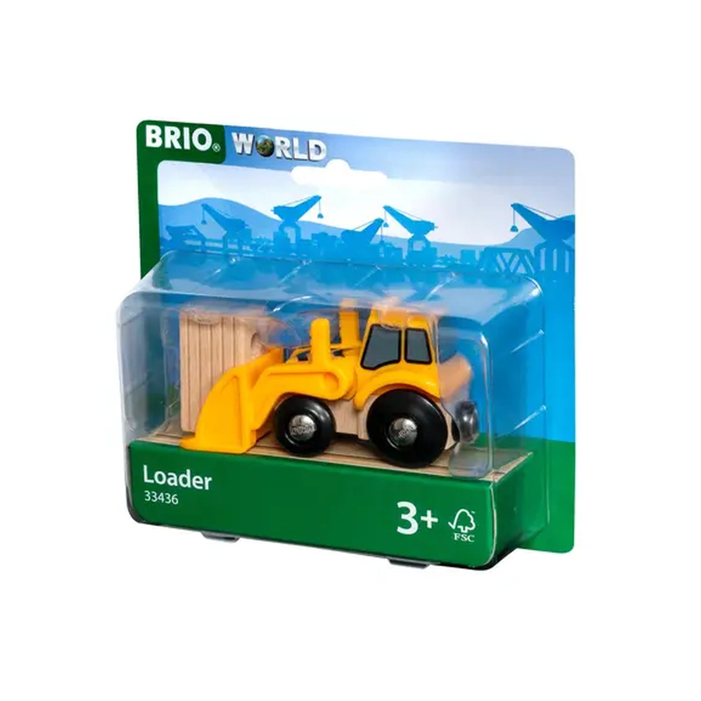 BRIO World - 33436 - Frontlader mit Magnetladung