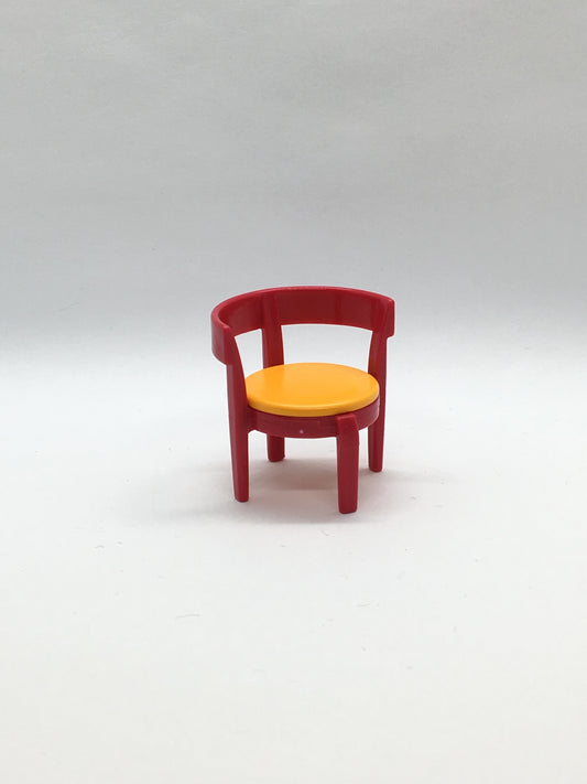 Playmobil Stuhl - fuchsia- orange - C1324