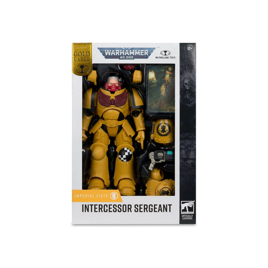 Warhammer 40.000 - Intercessor Sergeant (Imperial Fist) Gold Label - Actionfigur - 18cm