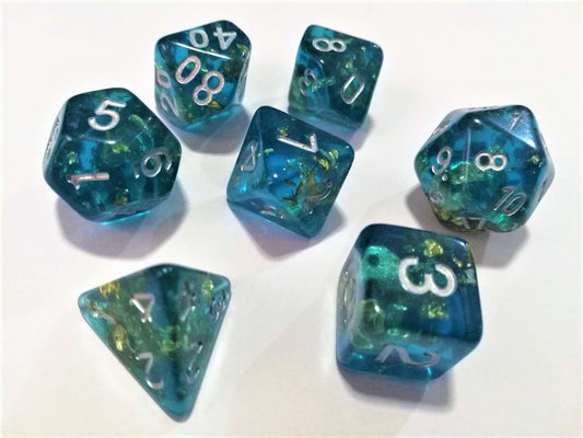 Dice4friends - Würfelset: Planet Earth (7)