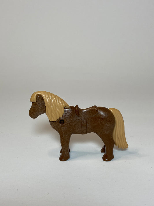 Playmobil Pony - hell braun - Ponyhof - Reiterhof - Zubehör