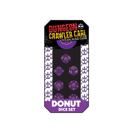 Dungeon Crawler Carl: Princess Donut’s Enchanted Crown of the Sepsis Whore - Dice Set - Englisch