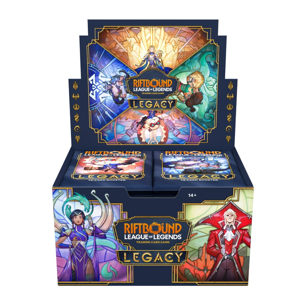 Riftbound: League Of Legends TCG - Legacy Booster Display (24 Boosters) - EN