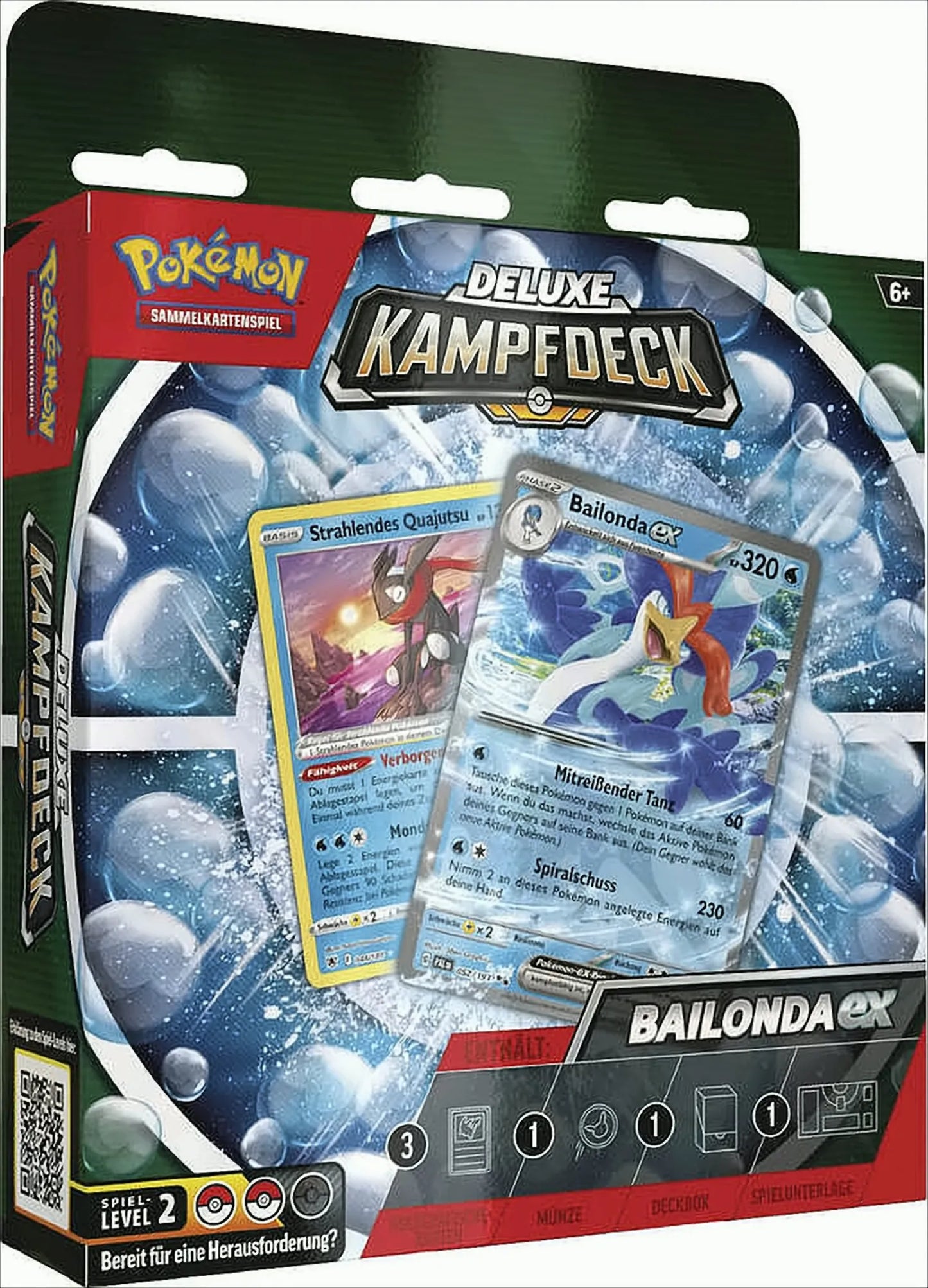 Pokemon - Deluxe Kampfdeck Bailonda ex – DE