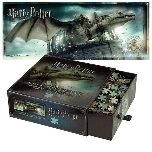 The Noble Collection - Harry Potter: Gringotts Bank Escape - Puzzle - 1000 Teile