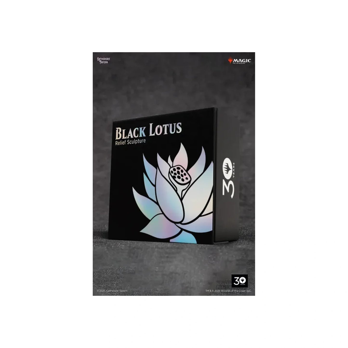 Gatherer's Tavern - Magic The Gathering - Black Lotus Relief Sculpture - Replica