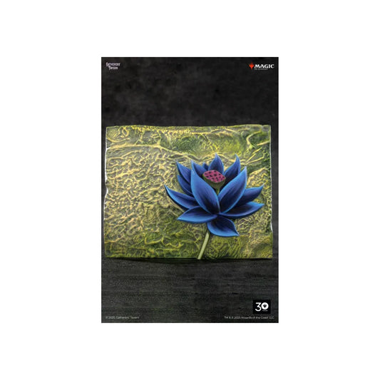 Gatherer's Tavern - Magic The Gathering - Black Lotus Relief Sculpture - Replica