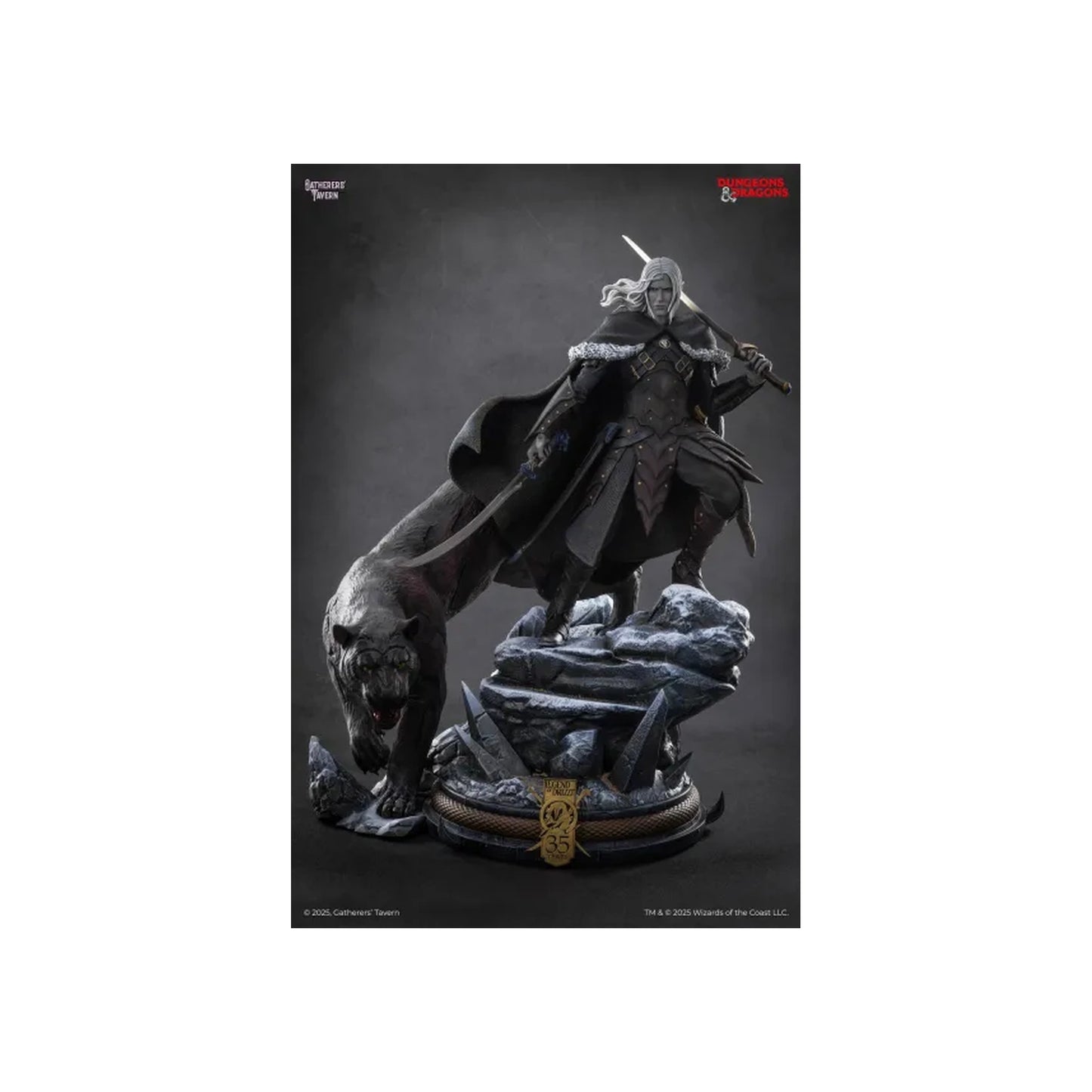 Gatherer's Tavern - Dungeons & Dragons - Drizzt Do'Urden - Statue 1:4