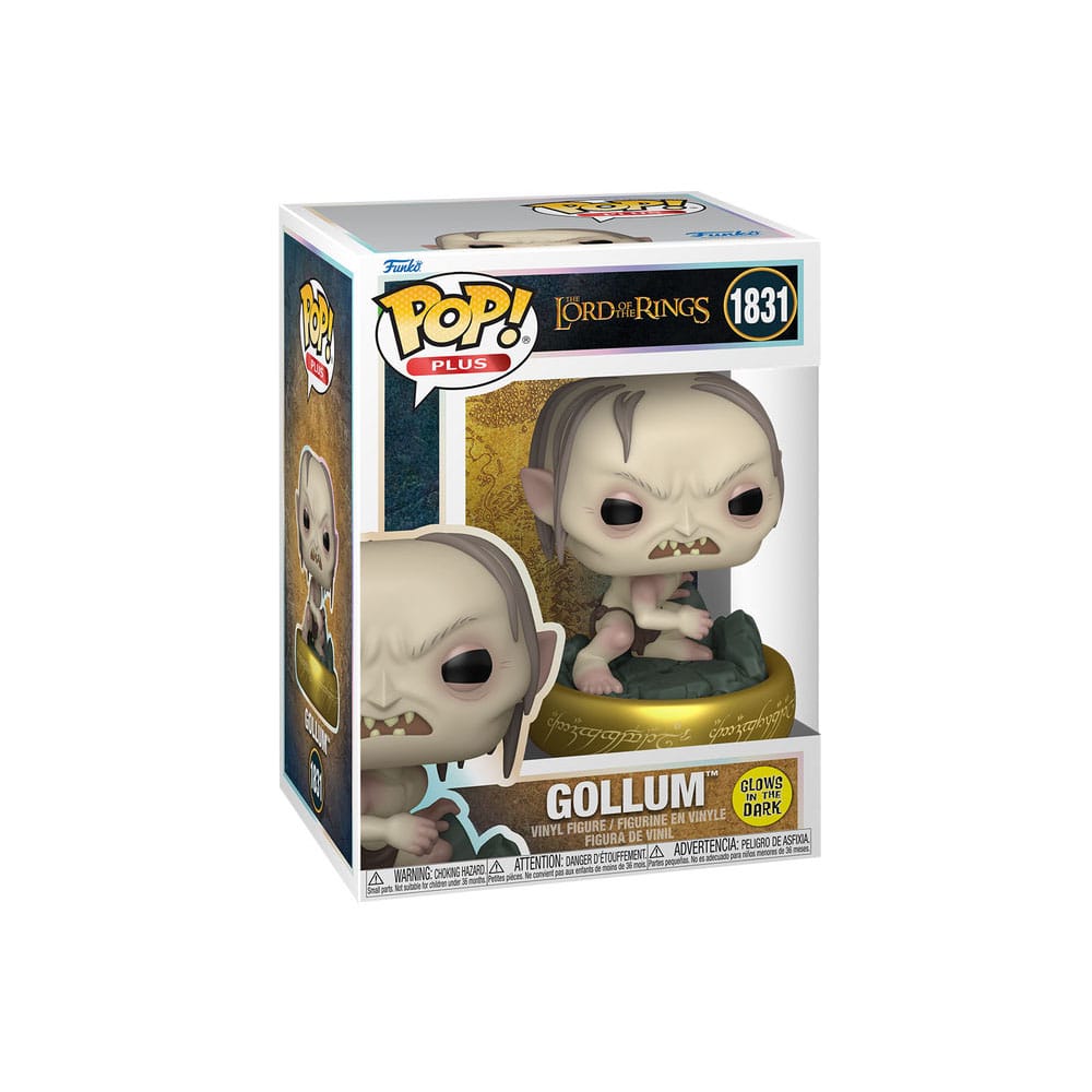 Funko POP! Plus - Der Herr der Ringe - Gollum (Glow in the Dark) - 9 cm