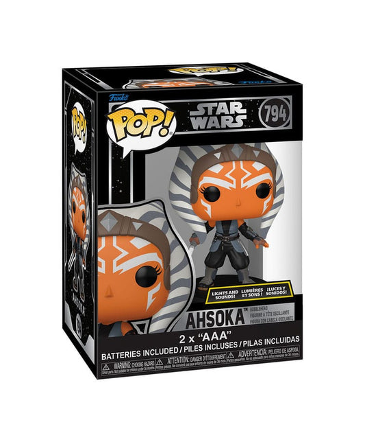 Funko POP! - Star Wars - Ahsoka (Licht&Sound) - 15 cm *super sized*