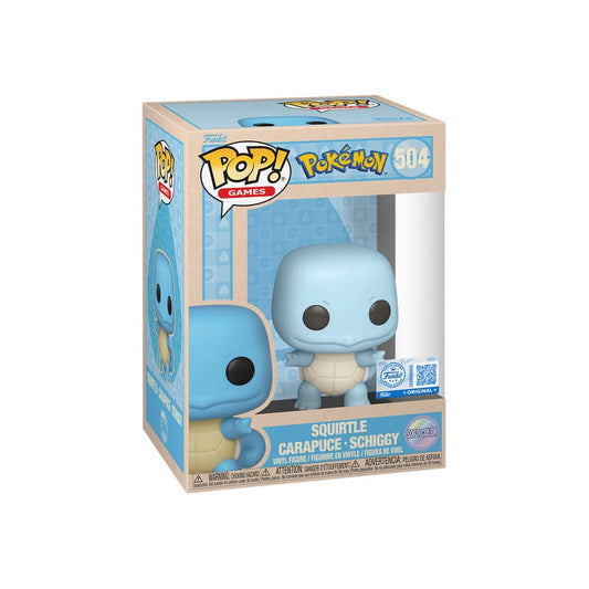 Funko POP! Games - Pokémon - Squirtle #504 *Softcolour*