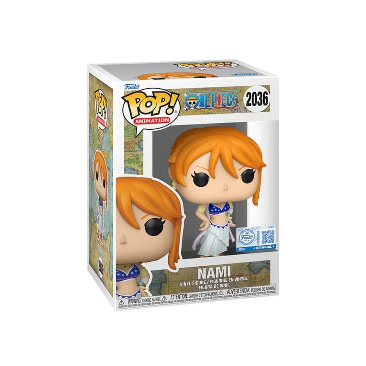 Funko POP! Animation - One Piece - Nami (Alabasta) #2036 *heo Exclusive Edition*