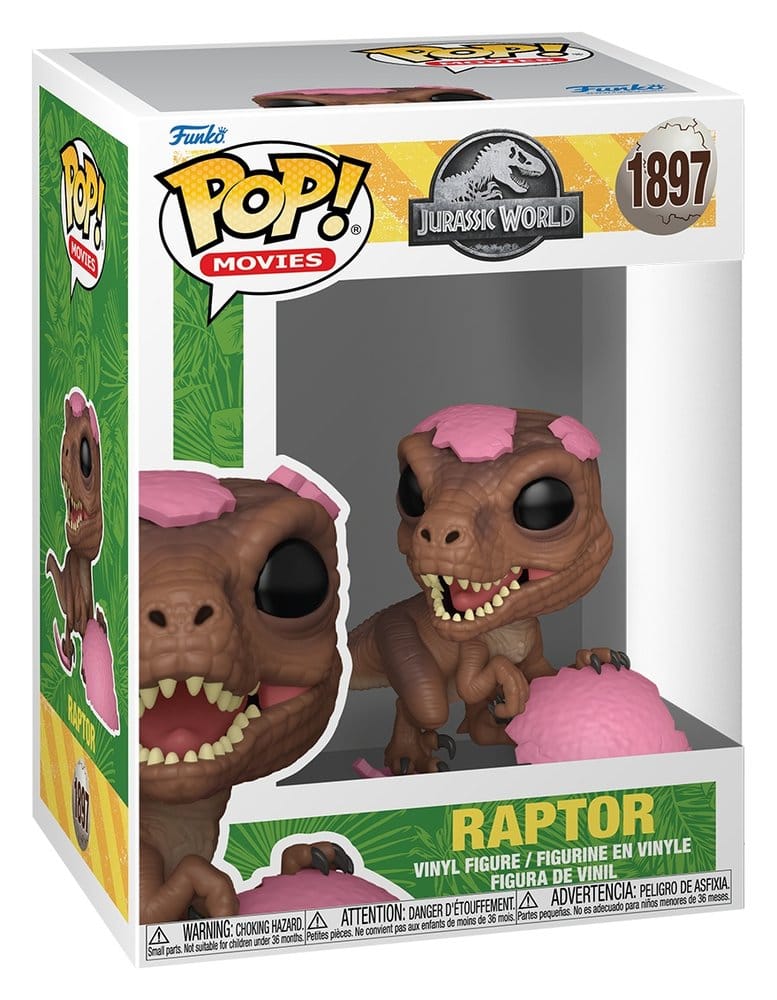 FunkoPOP! Movies - Jurassic World - Raptor - 9 cm