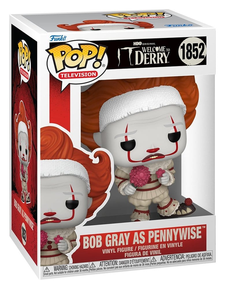Funko POP! Television - Es: Welcome to Derry - Bob Gray as Pennywise - 9 cm