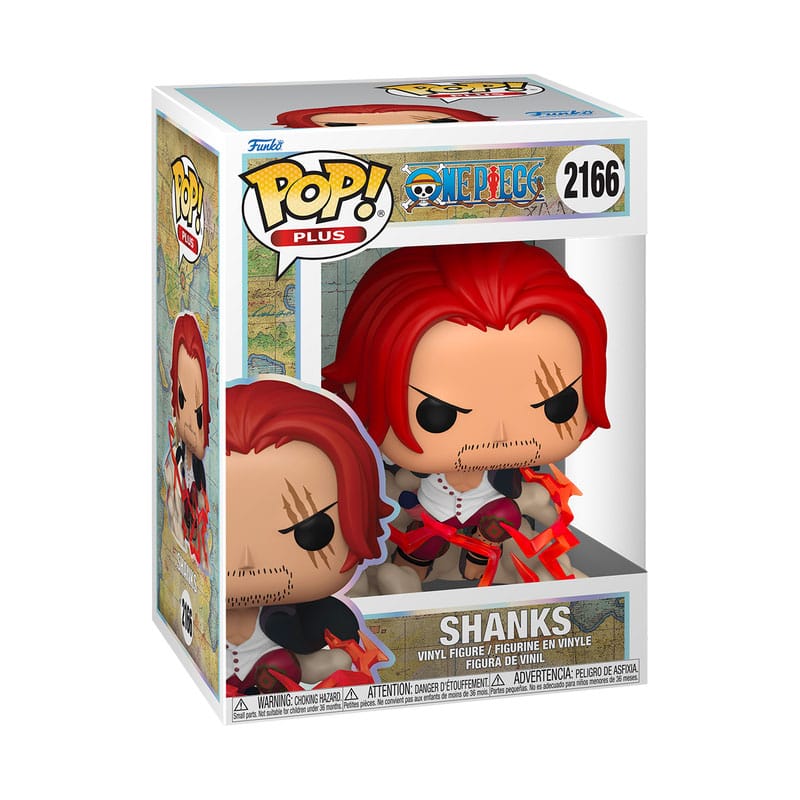 Funko POP! Plus - One Piece - Shanks - 9 cm