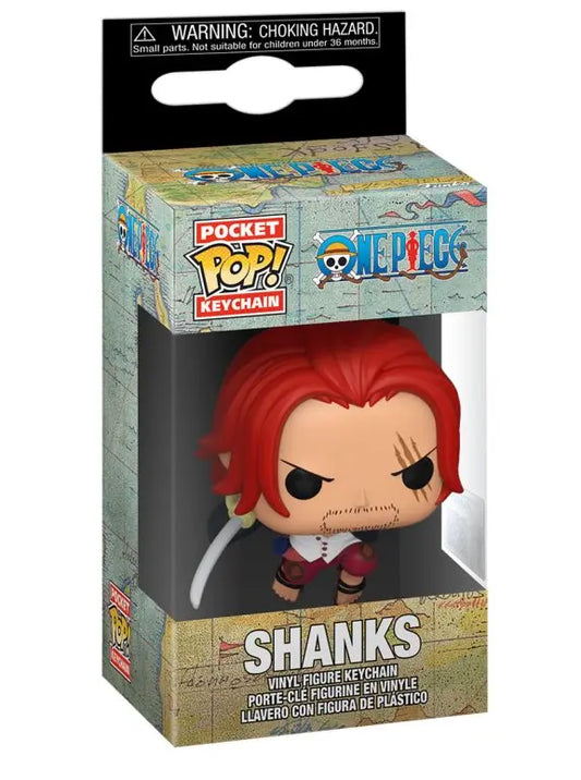 Funko Pocket POP! Keychain - One Piece - Shanks - 4 cm