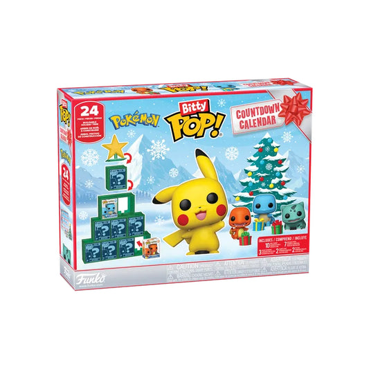 Funko Bitty POP! - Pokémon - 24-Tage Countdown-Adventskalender