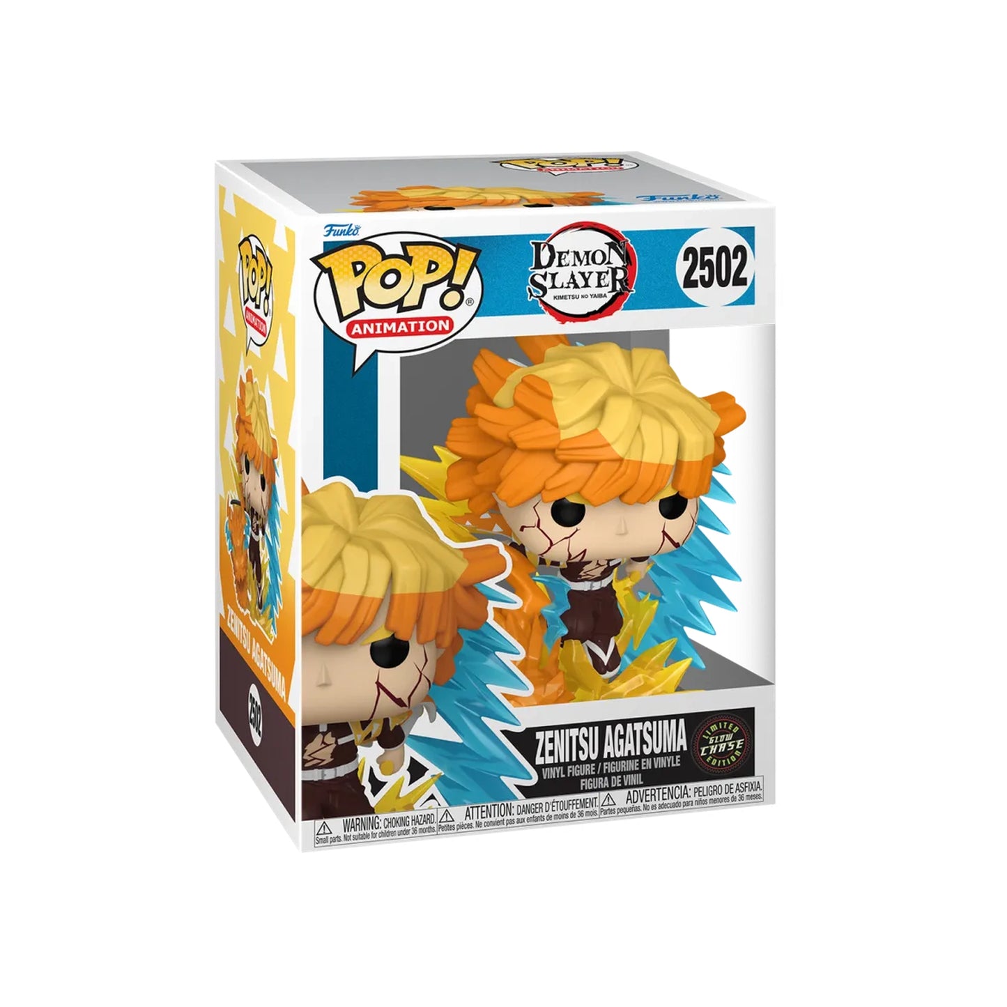 Funko POP! Animation - Demon Slayer Infinity Castle - Zenitsu Agatsuma #2502 *Premium Edition*