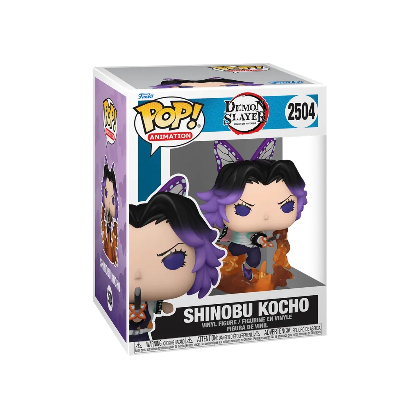 Funko POP! Animation - Demon Slayer Infinity Castle - Shinobu Kocho #2504 *Premium Edition*