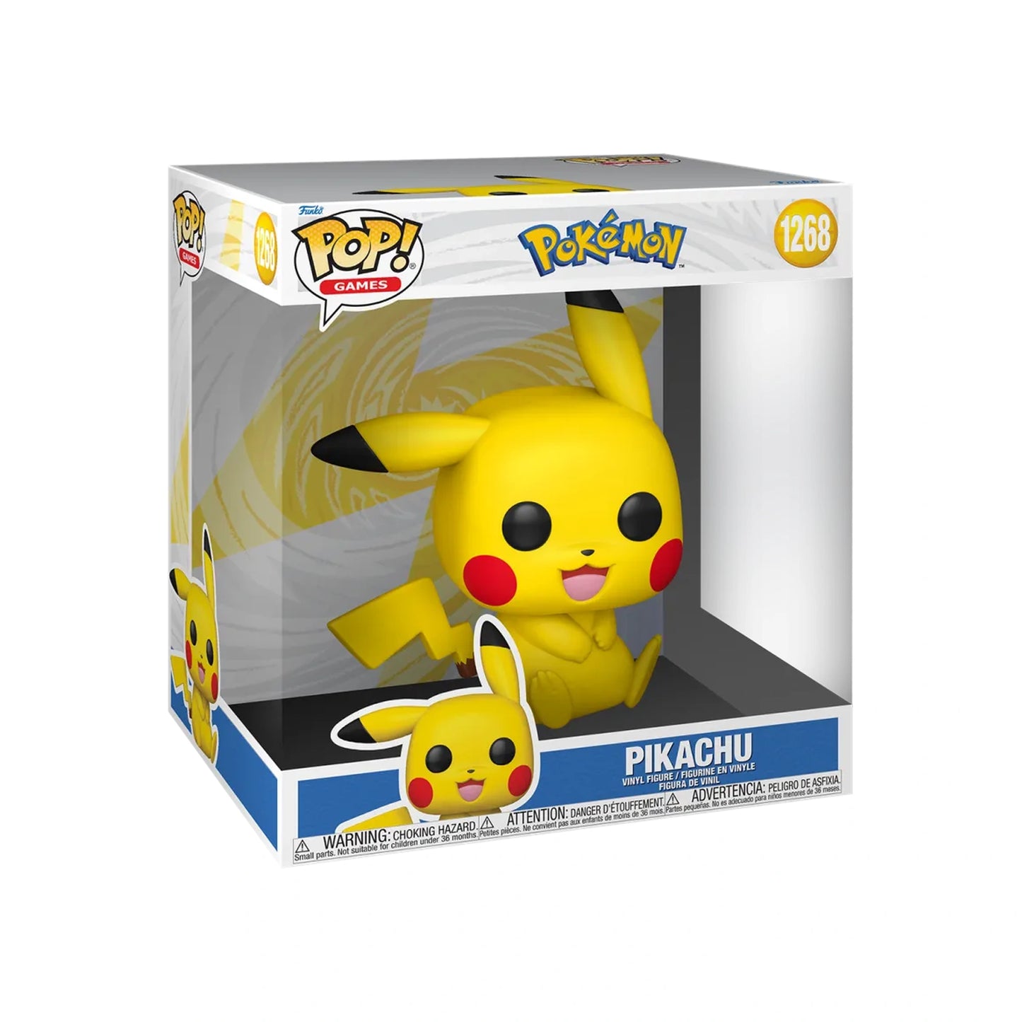Funko POP! Games - Pokémon - Pikachu #1268 *Jumbo Sized*