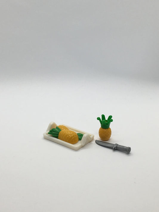 Playmobil Schneidebrett mit Ananas - Küche - Zubehör - A0266