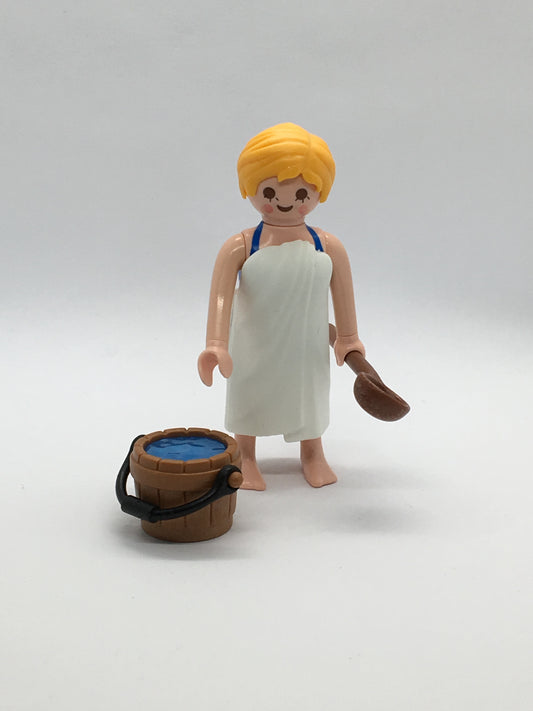 Playmobil Frau mit Handtuch - Sauna - C0619