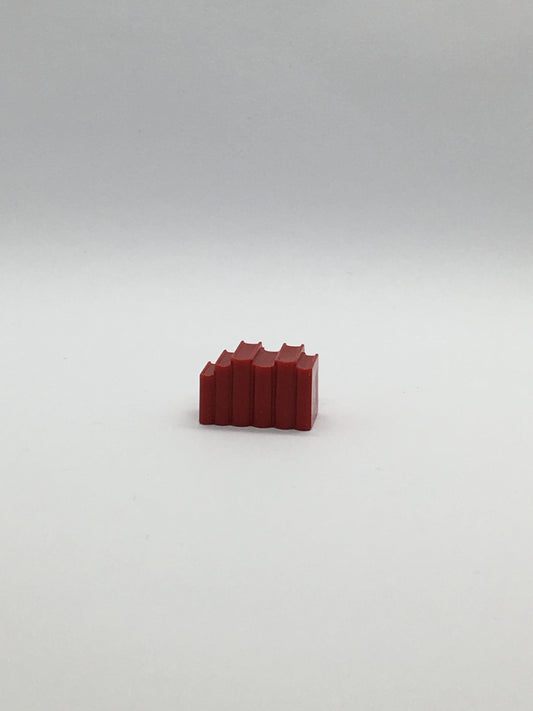 Playmobil Bücher - dunkel rot - C0499