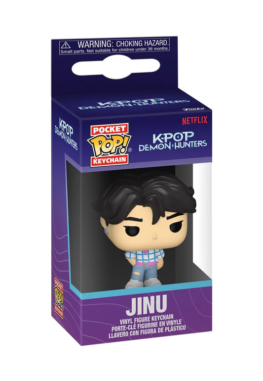 Funko Pocket POP! Keychain - K-Pop Demon Hunters - Jinu - 4 cm