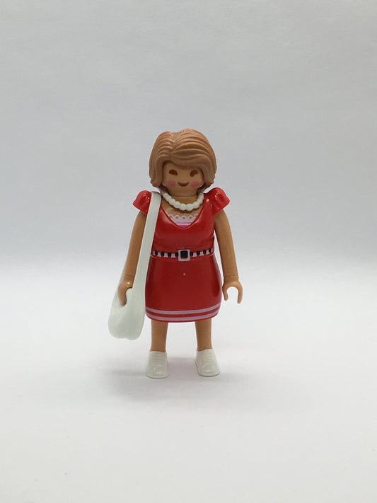 Playmobil Frau mit Kleid und Tasche - C0756