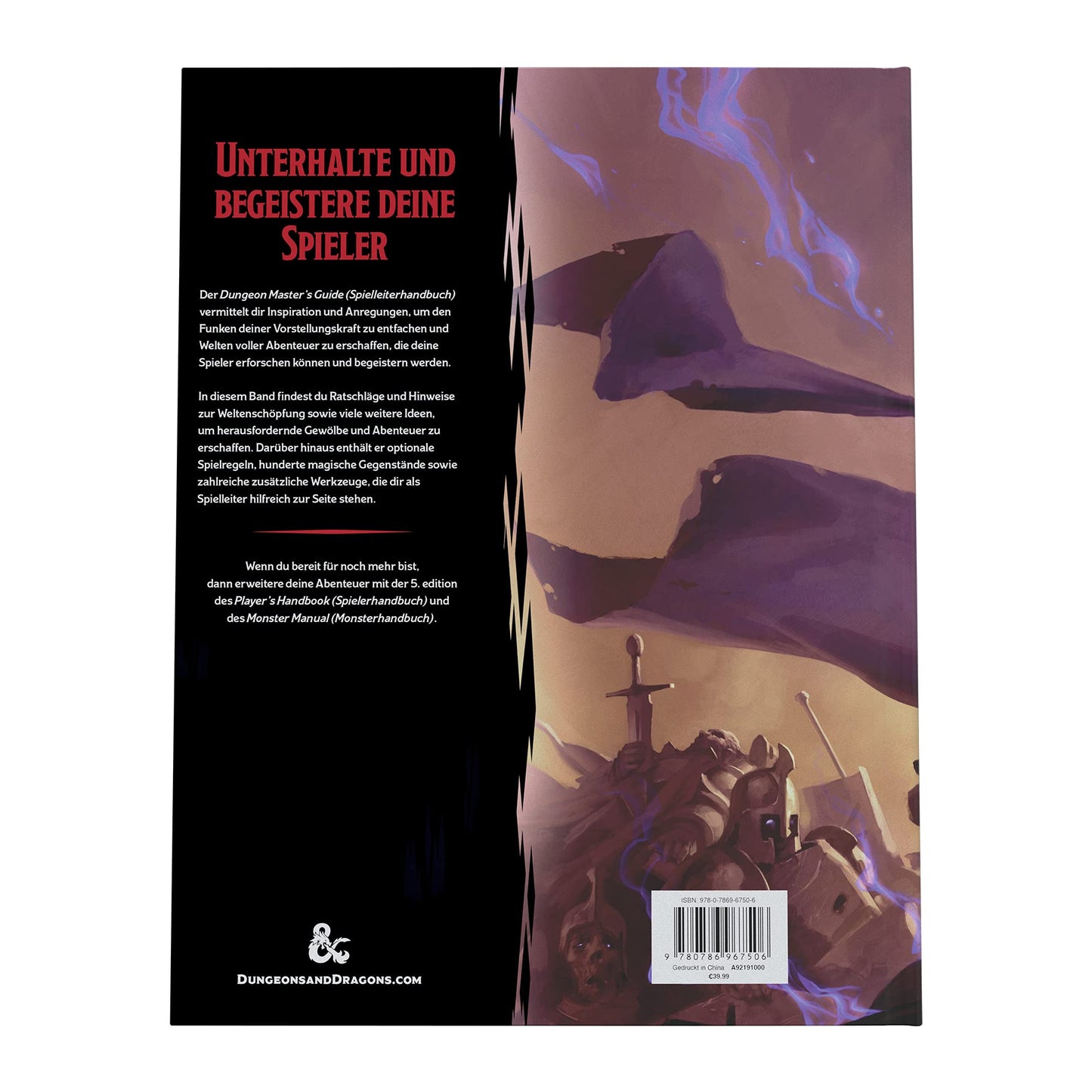 Dungeons & Dragons - Dungeon Master's Guide - Spielleiterhandbuch - DE