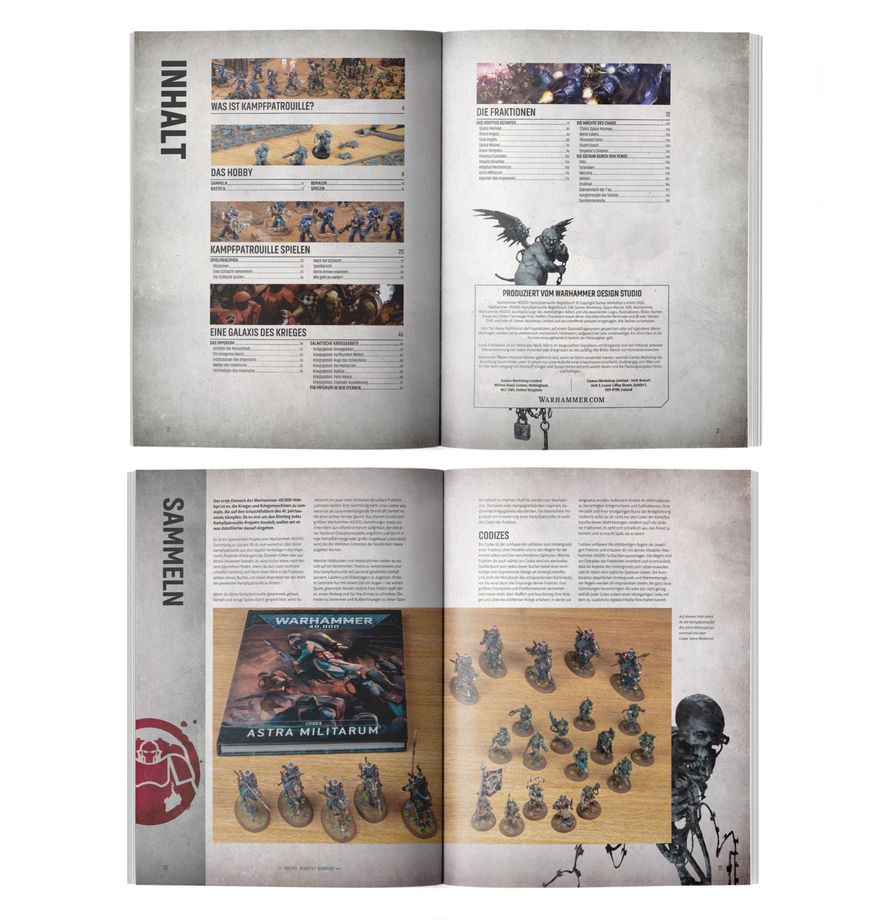 Warhammer 40.000 - Kampfpatrouille-Begleitbuch (Deutsch)