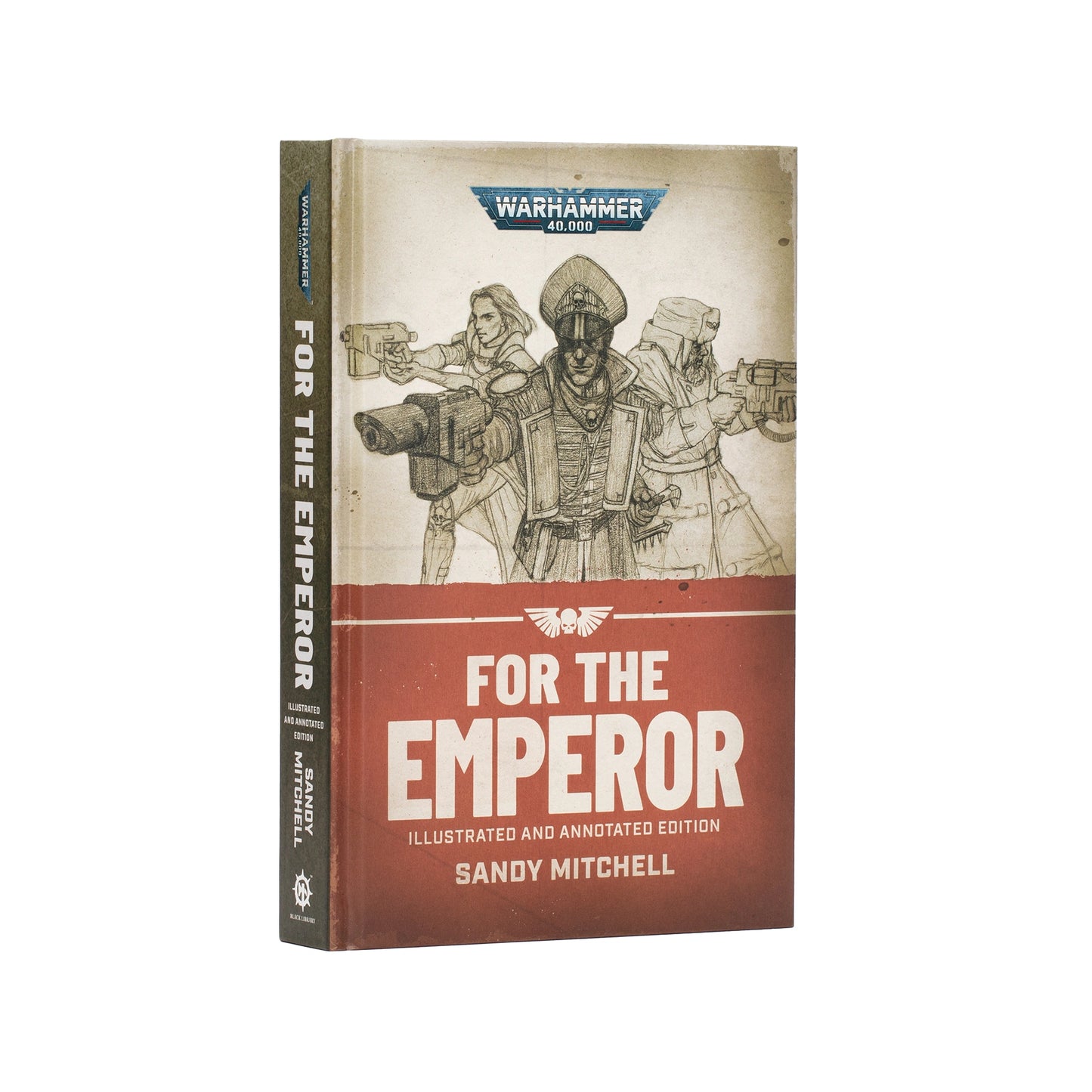 Ciaphas Cain: For the Emperor - Sandy Mitchell - Englisch *illustrierte und kommentierte Hardcover-Ausgabe*