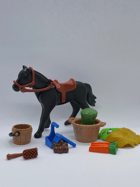 Playmobil Pferd mit Zubehör - A3061