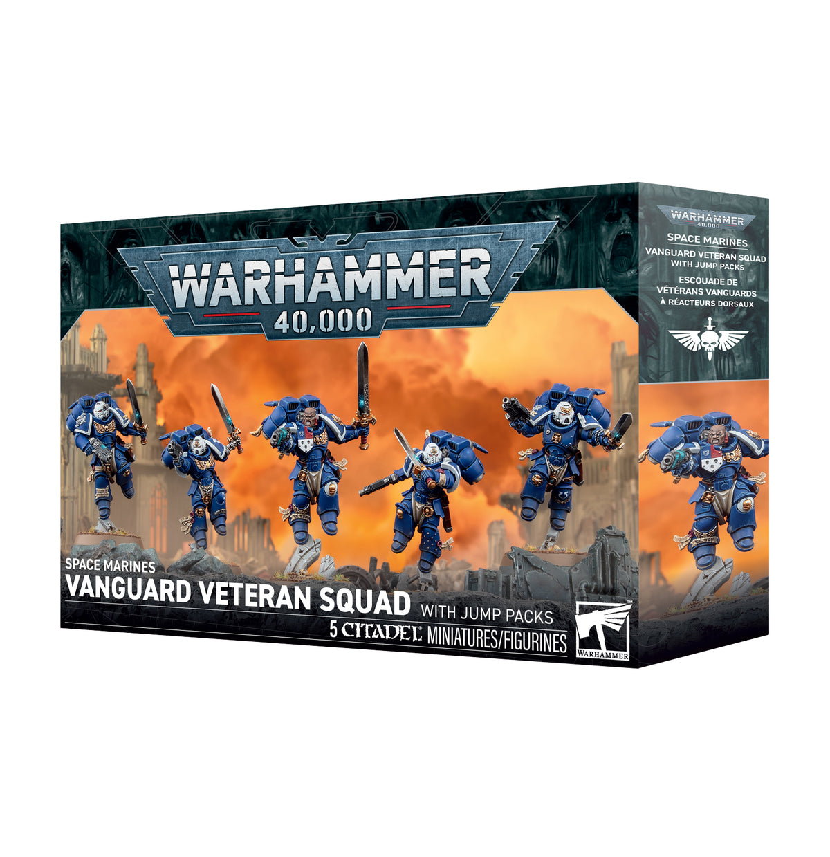 Warhammer 40.000 - Space Marines - Vanguard Veteran Squad with Jump Packs (48-106)
