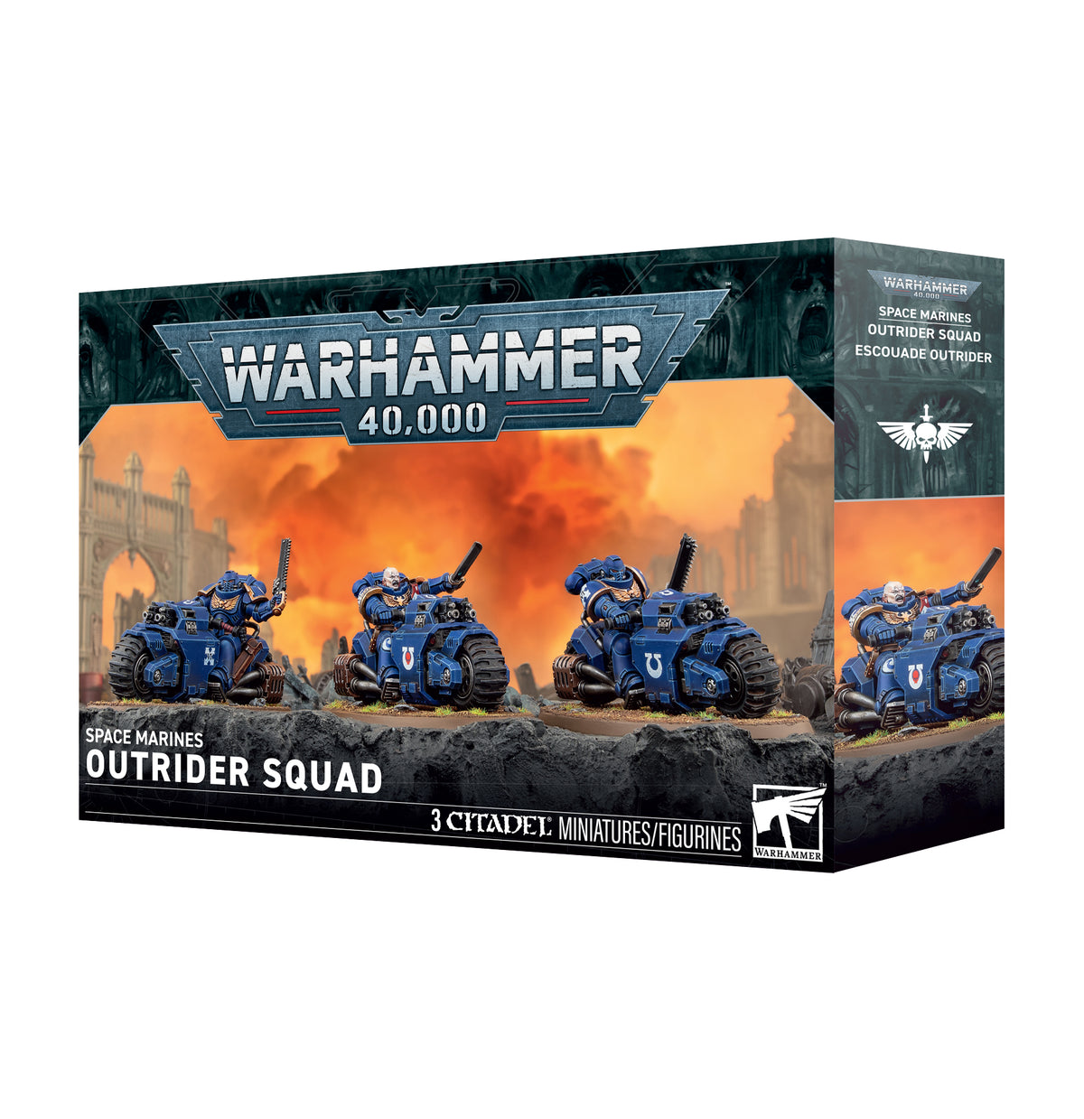 Warhammer 40.000 - Space Marines - Outrider Squad (48-112)