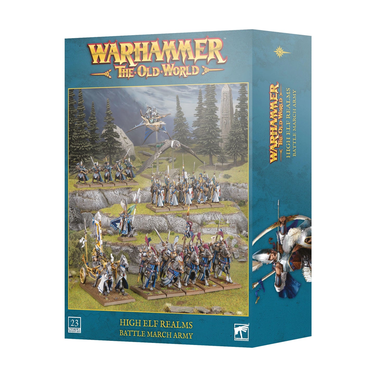 Warhammer The Old World - High Elf Realms - Battle March Army (13-23)